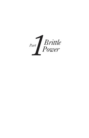 Book cover for Brittle Power