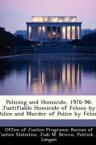 Cover of Policing and Homicide, 1976-98