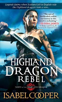 Book cover for Highland Dragon Rebel