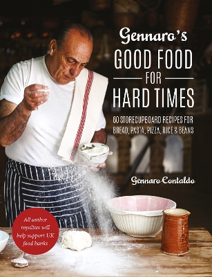 Book cover for Gennaro's Good Food for Hard Times