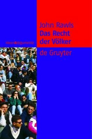 Cover of Das Recht Der Volker