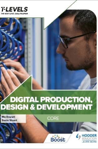 Cover of Digital Production, Design and Development T Level: Core