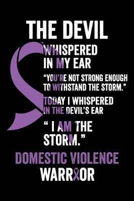 Book cover for Domestic Violence Notebook
