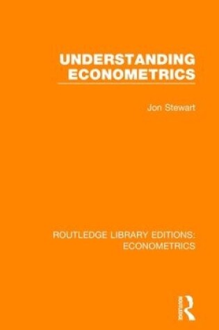 Cover of Understanding Econometrics