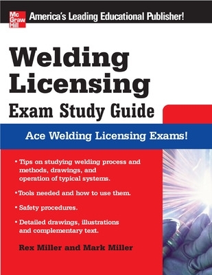 Book cover for Welding Licensing Exam Study Guide