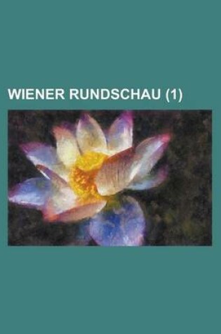 Cover of Wiener Rundschau (1)