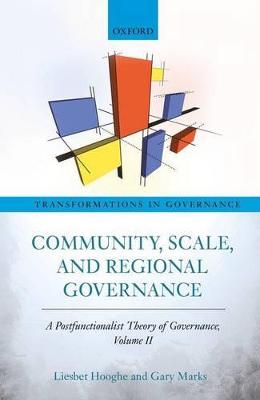 Cover of Community, Scale, and Regional Governance