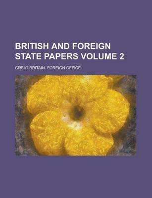 Book cover for British and Foreign State Papers Volume 2