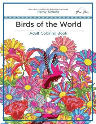 Book cover for Adult Coloring Book: Birds of the World