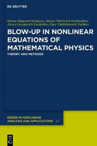 Cover of Blow-Up in Nonlinear Equations of Mathematical Physics