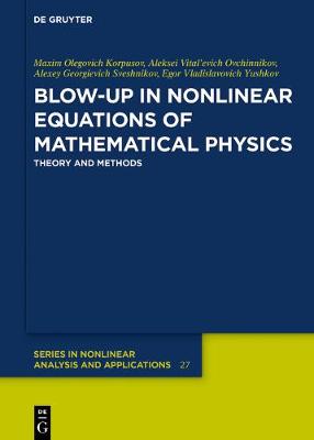 Cover of Blow-Up in Nonlinear Equations of Mathematical Physics