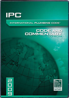 Book cover for 2009 International Plumbing Code Commentary CD