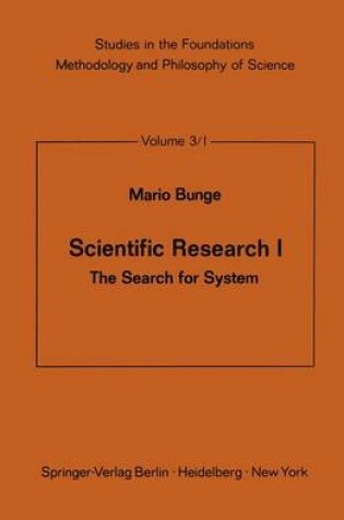 Cover of Scientific Research I