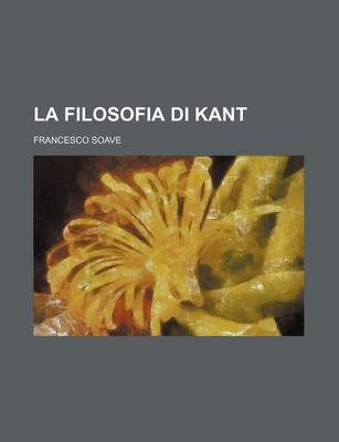 Book cover for La Filosofia Di Kant