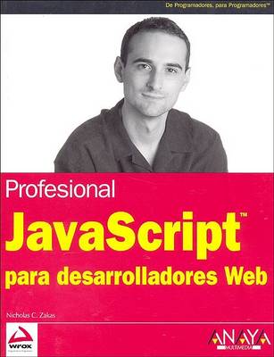 Book cover for Profesional JavaScript Para Desarrolladores Web