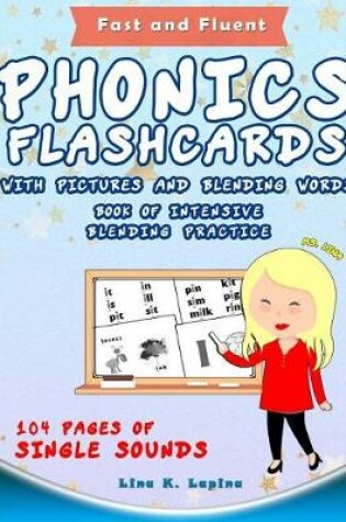 Cover of Phonics Flashcards with Pictures and Blending Words