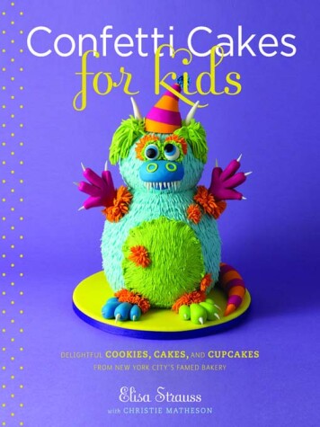 Book cover for Confetti Cakes for Kids