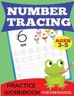 Cover of Number Tracing Practice Workbook