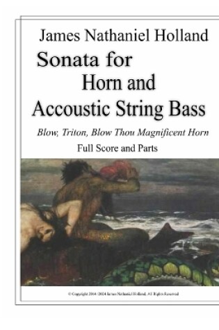 Cover of Sonata for Horn and Accoustic String Bass