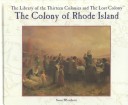 Book cover for The Colony of Rhode Island