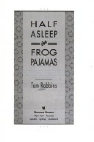 Cover of Half Asleep in Frog Pajamas