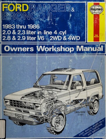 Book cover for Ford Ranger and Bronco II 1983-86 Owner's Workshop Manual