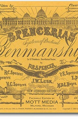 Cover of Spencerian Penmanship Copy Bk 1
