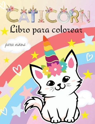 Book cover for Caticornio Libro para colorear