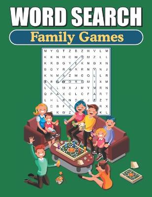 Book cover for Word Search Family Games