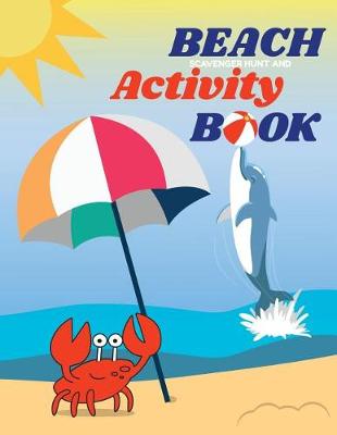 Book cover for Beach Scavenger Hunt and Activity Book