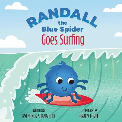 Book cover for Randall the Blue Spider Goes Surfing