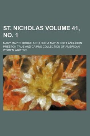Cover of St. Nicholas Volume 41, No. 1