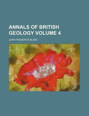 Book cover for Annals of British Geology Volume 4