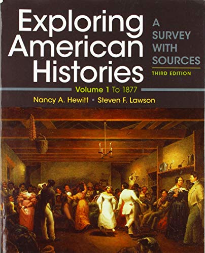 Book cover for Exploring American Histories, Volume 1