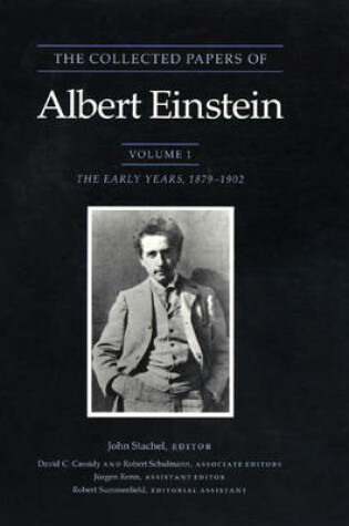 Cover of The Collected Papers of Albert Einstein, Volume 1