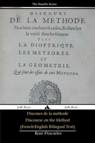 Cover of Discours De La Methode/Discourse on the Method (French/English Bilingual Text)
