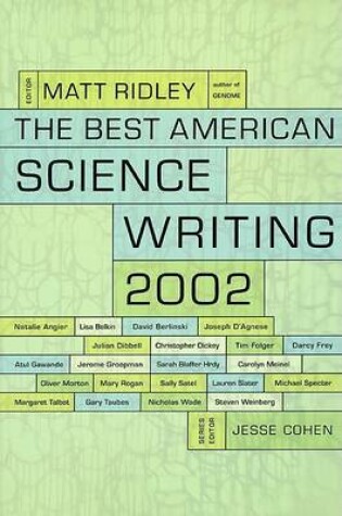 Cover of The Best American Science Writing 2002