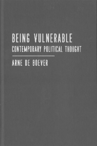 Cover of Being Vulnerable