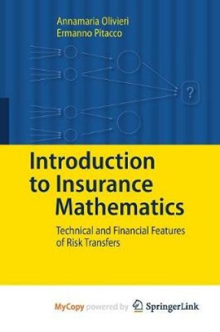 Cover of Introduction to Insurance Mathematics