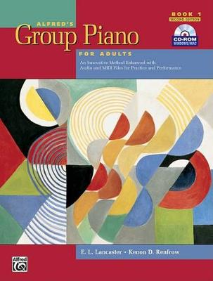 Book cover for Alfred's Group Piano For Adults 1 Student 1