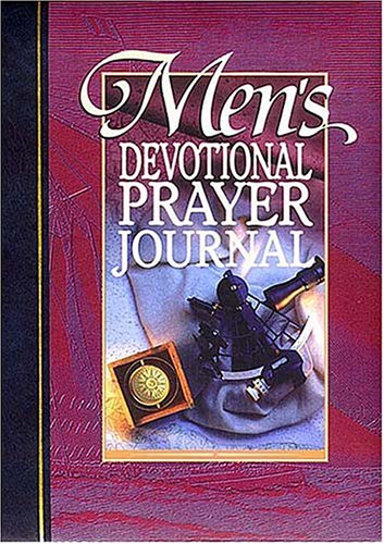 Book cover for Men's Devotional Prayer Journal