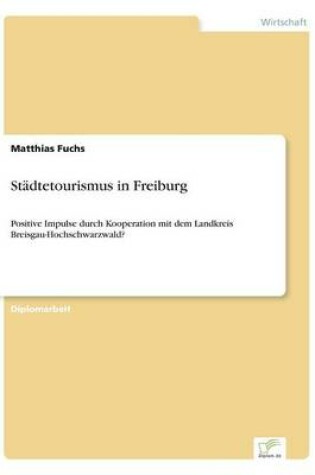 Cover of Stadtetourismus in Freiburg