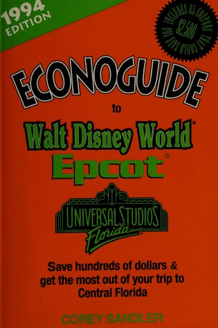 Cover of Econoguide to Disney World