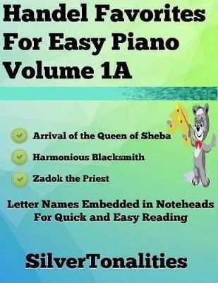 Book cover for Handel Favorites for Easy Piano Volume 1 A