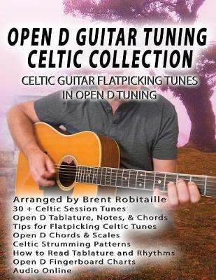 Book cover for Open D Guitar Tuning Celtic Flatpicking