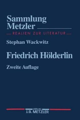 Cover of Friedrich Hoelderlin