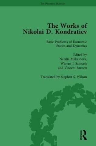 Cover of The Works of Nikolai D Kondratiev Vol 2