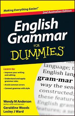 Book cover for English Grammar for Dummies