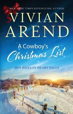 Book cover for A Cowboy's Christmas List