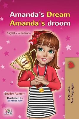 Book cover for Amanda's Dream (English Dutch Bilingual Children's Book)